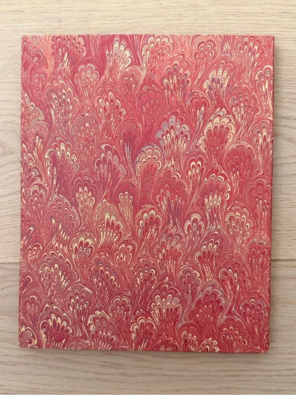 vintage 5x7 frame in a florentine marbled paper pattern